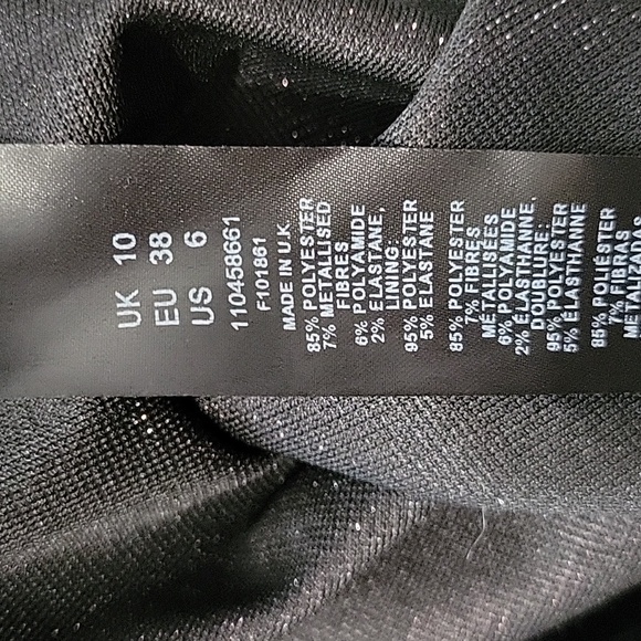 ASOS  Halter Wrap Front Mini Dress in Purple Size 6 - Picture 10 of 10